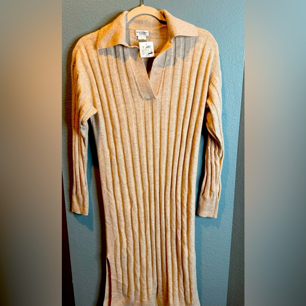 Club Monaco 100% Cashmere Mid-Length
Dress NWT